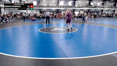 Elite 157 lbs Cons. Round 2 - Gage Sweckard, Cornell College vs Quinton Thompson, Coe