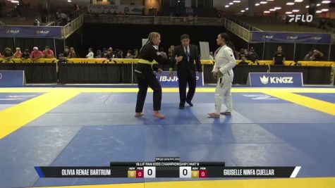 Olivia Renae Bartrum vs Giuselle Ninfa Cuellar 2026 Pan Kids Jiu-Jitsu IBJJF Championship