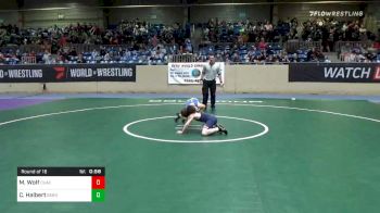 73 lbs Prelims - Mason Wolf, Ouachita WC vs Cooper Halbert, Berryhill Little Chiefs