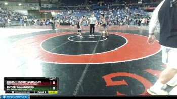 175 lbs Round 2 - Ryder Sawangwan, Mat Demon Wrestling Club vs Urijah-Henry Satiacum, Team Aggression Wrestling Club