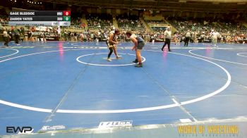 145 lbs Consi Of 16 #2 - Gage Bledsoe, Woodland Wrestling Club vs Zaiden Yates, Siouxland Wrestling Academy