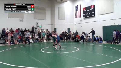 140 lbs Cons. Round 2 - Jaxon Pace, Pelham Park Middle School vs Lane Stewart, Oak Mountain Middle School