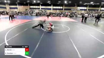 89 lbs 3rd Place - Lyman Nau Rarick, Westlake WC vs Ethan Escobar, Granite WC