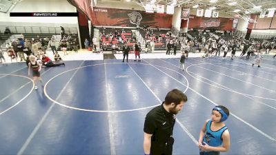 72-77 lbs Round 5 - Bryan Mecham, Cougars Wrestling Club vs Wyatt P. Augason, Team Prestige Wrestling