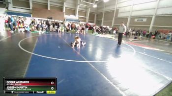 52 lbs Quarterfinal - Bodhi Whitaker, Olympus Skyline vs Joseph Martin, Champions Wrestling Club