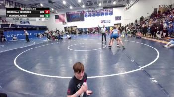 150 lbs Cons. Round 1 - Tanner Layher, Sheridan vs Marshall Edwards, Wheatland