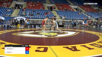 126 lbs Cons 64 #2 - Jacob Windsor, Missouri vs Jason Davis, Montana