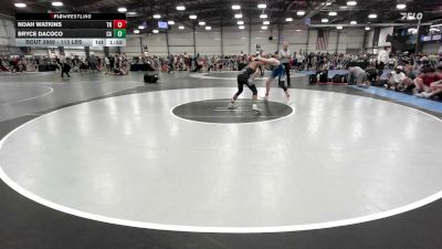 113 lbs Round Of 16 - Noah Watkins, TN vs Bryce Dacoco, CA