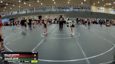 48 lbs Round 2 (6 Team) - Schuler Sayne, Crossroads Wrestling vs Kellan Dedmon, Southern Fury