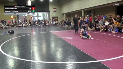 60 lbs Round 2 (6 Team) - Hudson Webb, Moyer Elite vs Samuel Foster, NC National Team Gold