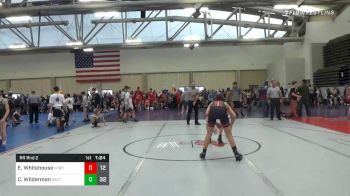 106 lbs Prelims - Evan Whitehouse, Wisconsin Red MS vs Cael Wilderman, Southside MS