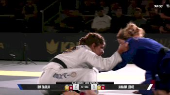 Janaina Lebre vs Bia Basilio 2025 IBJJF The Crown Presented by Flograppling