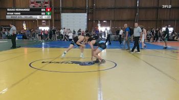 140 lbs 3rd Place - Isaias Hernandez, Depaul Catholic vs Ryan Yang, Ridge High School