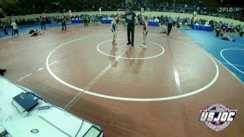 70 lbs Semifinal - Kaileigh Slough, Texas Elite Wrestling Club vs Ethan Daniels, High Ground Wrestling