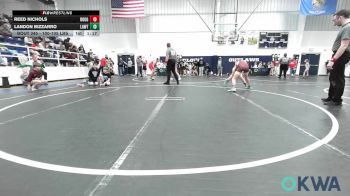 100-105 lbs Rr Rnd 3 - Reed Nichols, Rough Riders vs Landon Bizzarro, Lawton Legends Youth Wrestling
