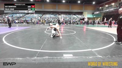 108 lbs 5th Place - Jax Quintana, Adams City vs Felix Cruz, Darkhorse