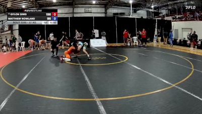 57 kg Champ. Round 2 - Gylon Sims, The Charleston Wrestling Club vs Matthew Rowland, Bulldog Wrestling Club