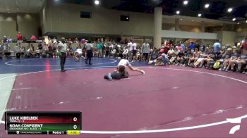126 lbs Round 4 (6 Team) - Luke Kibelbek, TNWA #2 vs Noah Confident, Crusaders WC- Black