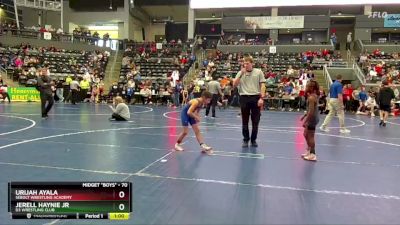 70 lbs 5th Place Match - Jerell Haynie Jr, D3 Wrestling Club vs Urijah Ayala, Sebolt Wrestling Academy