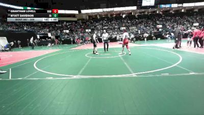 209 lbs Cons. Round 2 - Wyatt Davidson, NA vs Grantham Lovell, WHW2