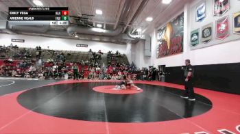 135 lbs 23rd Place Match - Arienne Seals, Falcon vs Emily Vega, Regis Jesuit