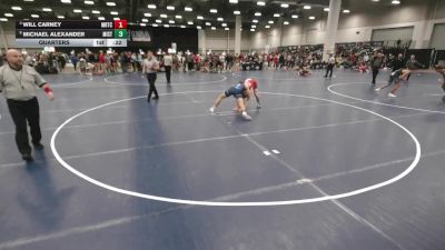 140 lbs Quarters - Will Carney, Midwest Regional Training Center vs Michael Alexander, Minnesota Storm