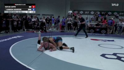 65 kg Cons. Quarters - Haylie Jaffe, Bearcat Wrestling Club vs London Houston, Mat Demon Wrestling Club