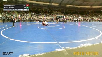 80 lbs Consi Of 16 #1 - Ross Stegeman, RAW Wrestling Club vs Elijah Copley, Steel City Relaoded