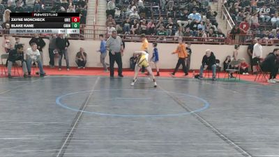 70_B lbs Consi Of 16 #1 - Zayne Moncheck, Greensburg Salem vs Blake Kane, Council Rock North