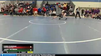 126 lbs Cons. Round 3 - James Jacobsen, GMLOS vs Chris Cushman, Wabasha-Kellogg