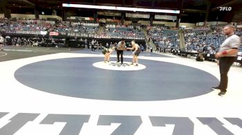 106 lbs Semifinal - Parker Landers, Wichita-Bishop Carroll HS vs Peyton Kirkpatrick, Basehor-Linwood HS