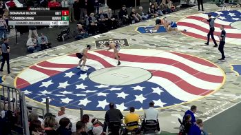 Champ. Round 1 - Donavan Block, Groton Area vs Carson Finn, Wessington Springs/Woonsocket/Wolsey-Wessington