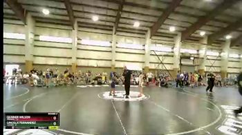 85 lbs Round 2 (6 Team) - Gunner Wilson, OREGON vs Lincoln Fernandez, ALASKA