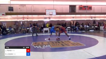 77 kg Quarterfinal - Jesse Porter, New York Athletic Club vs Anthonie Linares, New York Athletic Club