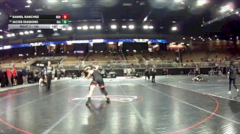 190 lbs Cons. Round 3 - Daniel Sanchez, Miami Southridge Hs vs Jacob Diamond, Ola
