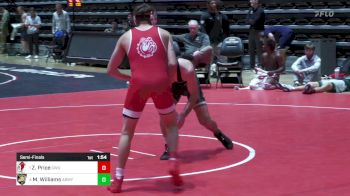 149 lbs Semifinal - Zach Price, Gardner-Webb vs Matthew Williams, Army