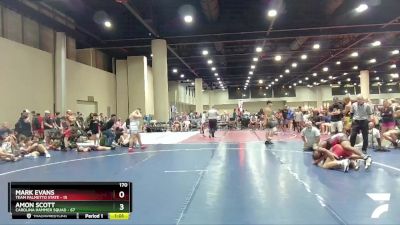 170 lbs Round 5 (6 Team) - Amon Scott, Carolina Hammer Squad vs Mark Evans, Team Palmetto State