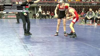 2A-106 lbs Cons. Round 2 - Brennan Jacobs, Greene County vs Madox Strother, Hampton-Dumont-CAL