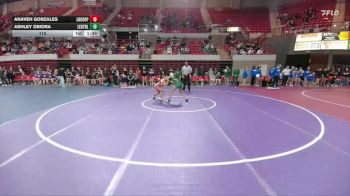 110 lbs Round 1 (16 Team) - Anaveh Gonzales, Lubbock Cooper vs Ashley Obiora, Frisco Lebanon Trail