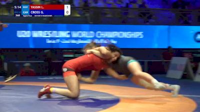 57 kg 1/8 Final - Louji Yassin, Egypt vs Gabriela Cross, Canada