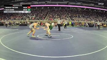 D3-175 lbs Quarterfinal - Bradley Meyers, Portland vs Zack Bamm, Napoleon