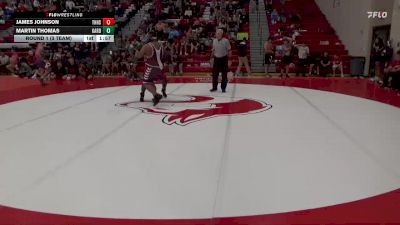 285 lbs Round 1 (3 Team) - Martin Thomas, Gardendale Hs vs James Johnson, Thompson HS