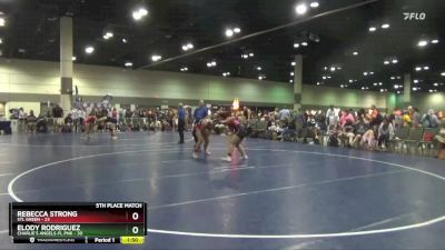 155 lbs Placement Matches (16 Team) - Elody Rodriguez, Charlie`s Angels-FL Pnk vs Rebecca Strong, STL Green
