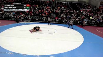 4A 235 lbs Quarterfinal - Jerri Togiai, Cedar vs Lisa Tuipeatau, Tooele