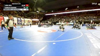 130 Class 2 lbs Cons. Semi - Adia Hull, Willard vs Darilyn George, Lee`s Summit West