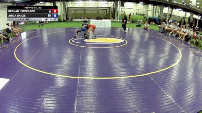 115 lbs Reanah Utterback, Iowa vs Anica Barze, Minnesota