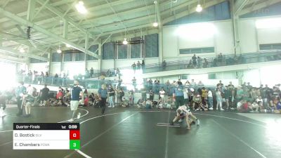 69 lbs Quarterfinal - Darian Bostick, Silverback WC vs Emanuel Chambers, Poway Elite