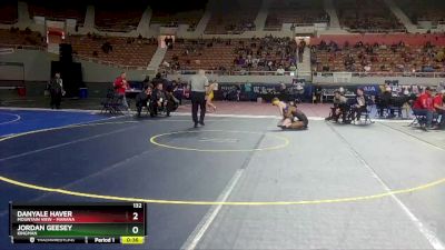 132 lbs Cons. Round 4 - Danyale Haver, Mountain View - Marana vs Jordan Geesey, Kingman