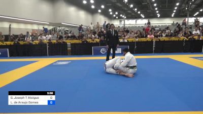 Gerson Joseph T Atoigue vs Lucas De Araujo Gomes 2024 World Masters IBJJF Jiu-Jitsu Championship