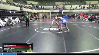 132 lbs Round 2 (4 Team) - Michael Bobo, Owatonna vs James Shaffer, Hersey